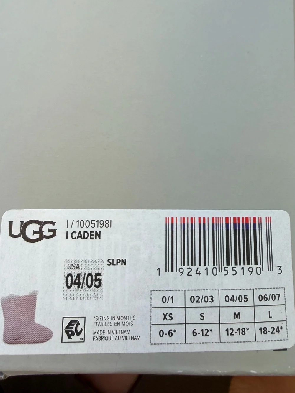 UGG Infant Suede Ankle Booties in Pale Pink
